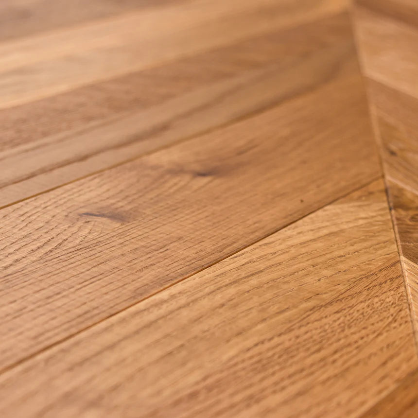 Modern Wooden 4-Seater Dining Table 125cms