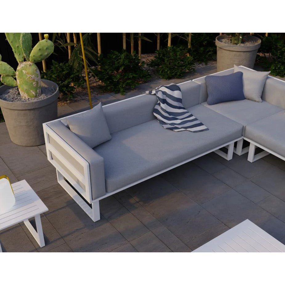 Modular Relaxation Left Arm 3-Seater Sofa (Available in 2 colors)