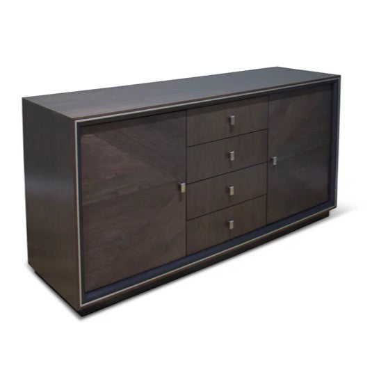 Monaco 2 Doors 4 Drawers Sideboard