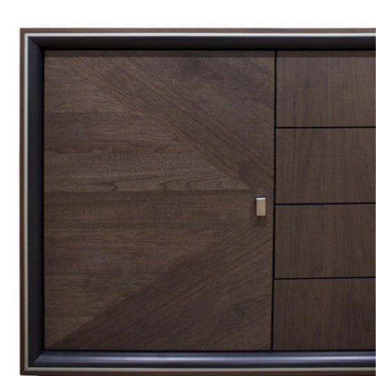 Monaco 2 Doors 4 Drawers Sideboard