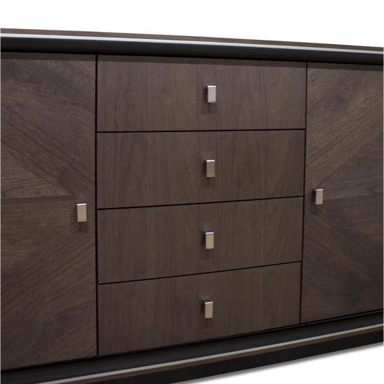 Monaco 2 Doors 4 Drawers Sideboard