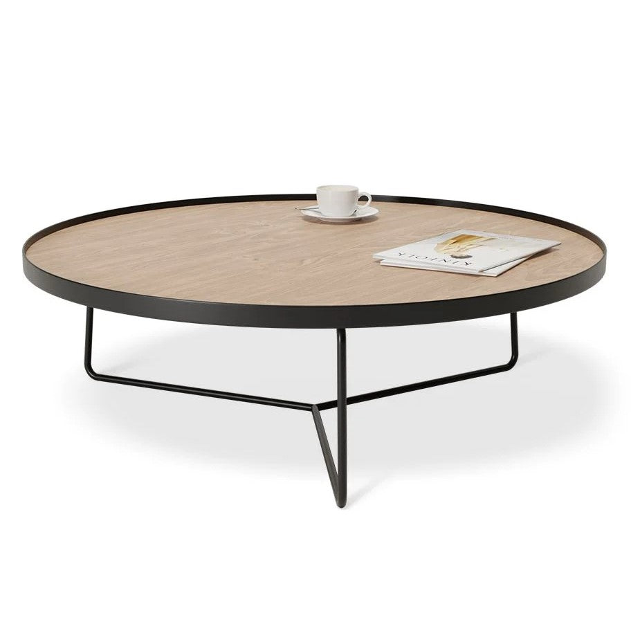 Monochrome Grandeur Coffee Table 90cms (Available in 2 Colors)