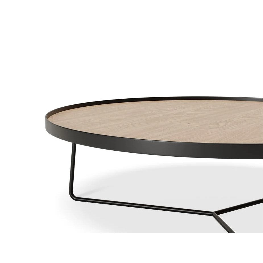 Monochrome Grandeur Coffee Table 90cms (Available in 2 Colors)