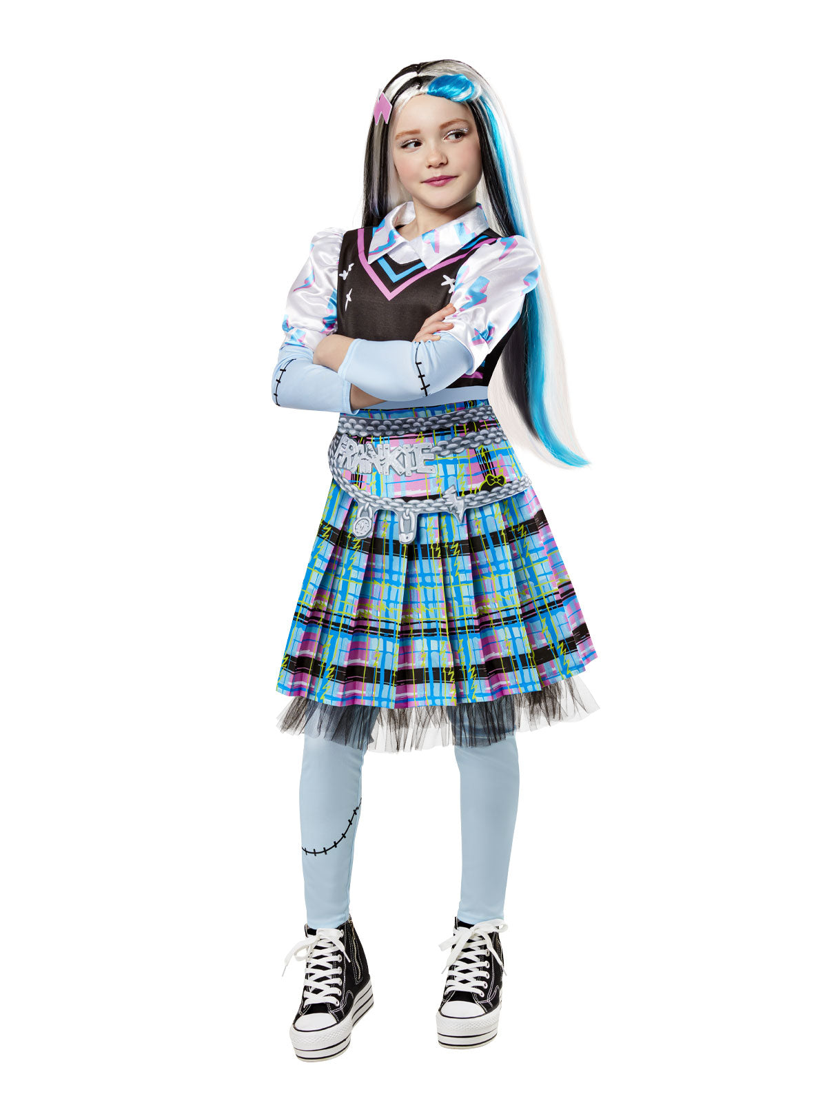 Monster High Frankie Stein Deluxe Girl's Costumes (Available in 4 Sizes)