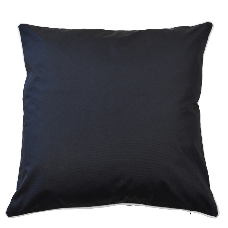 Monte Carlo 55x55cm Indoor/Outdoor Cushion Cover - Black