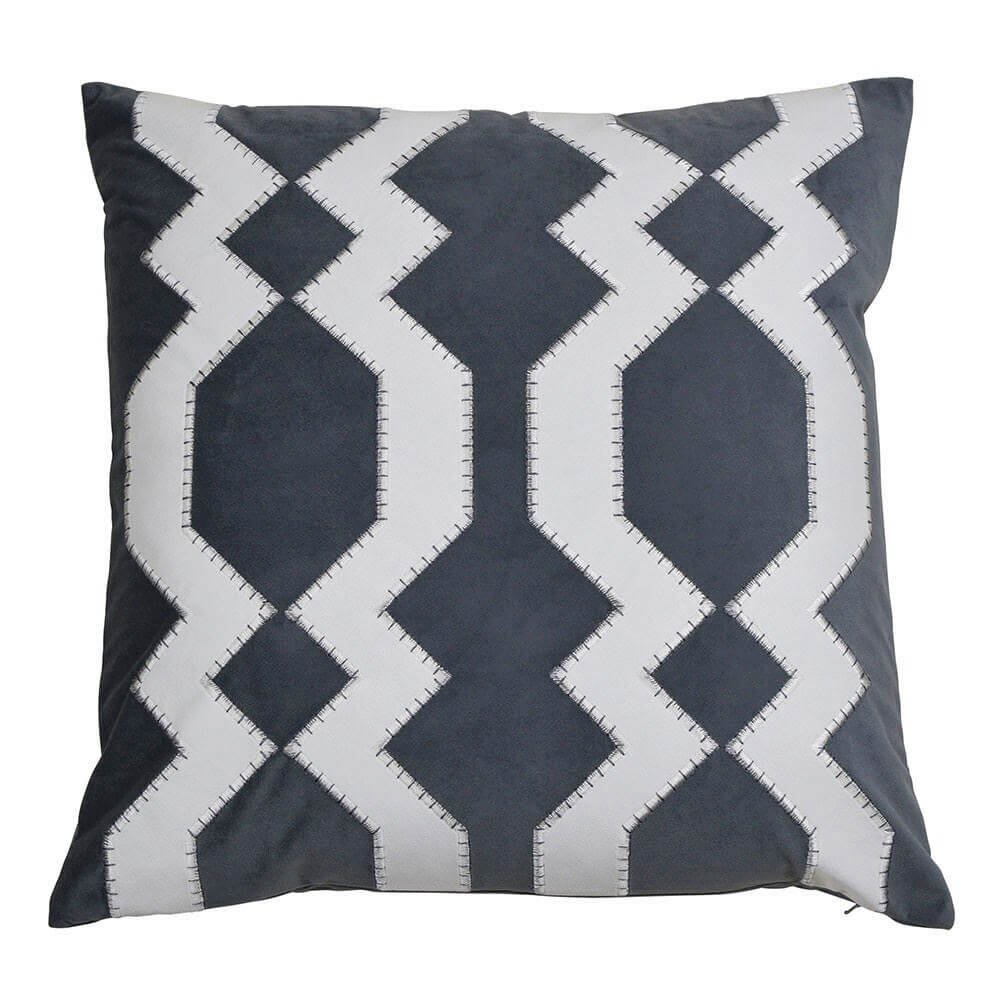 Mosman Velvet 50x50cm Cushion Cover - Grey