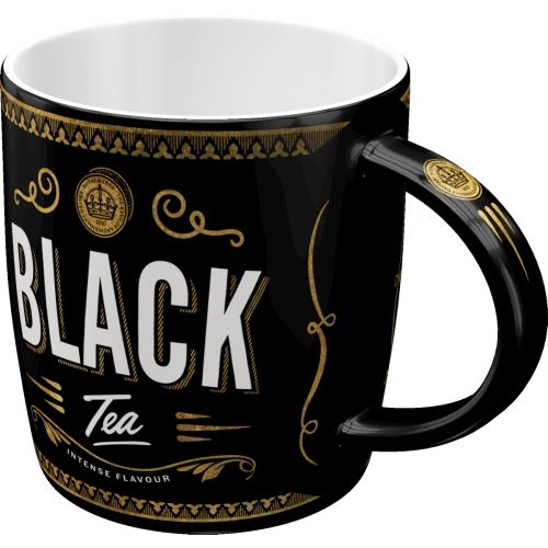 Mug Black Tea - Ceramic Coffee Mug