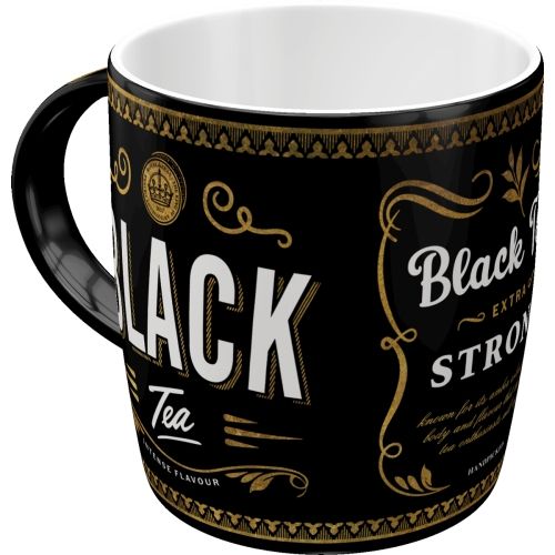 Mug Black Tea - Ceramic Coffee Mug