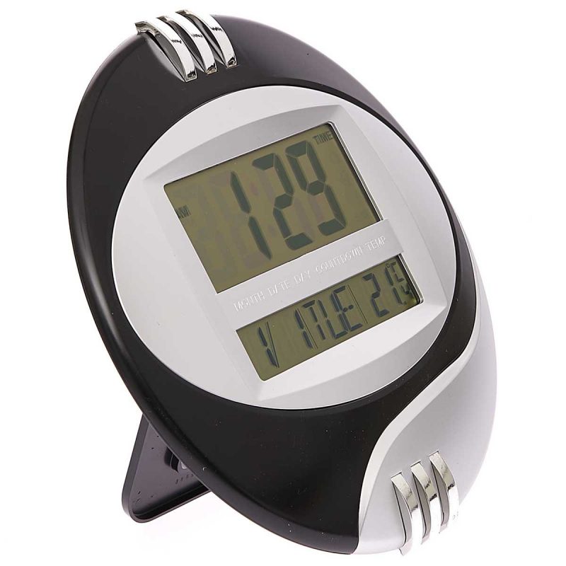 Multi-Functional Digital Tabletop Clock - Available in 2 Colors