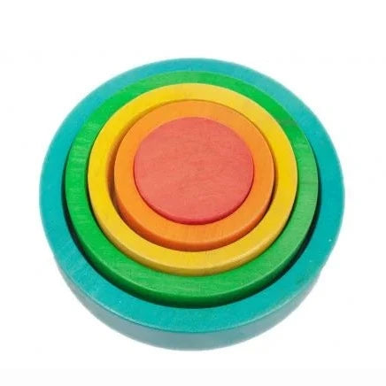 Multifunctional Colored Nesting and Stacking Bowls