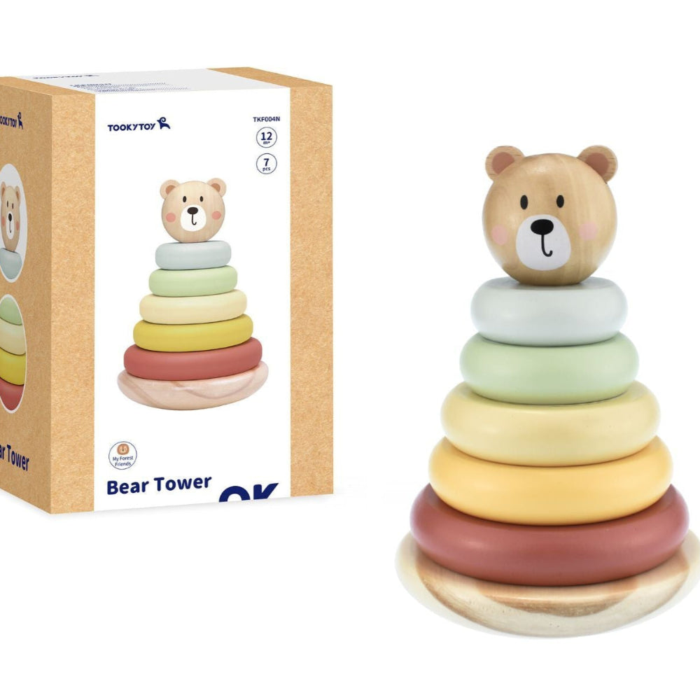 My Forest Friends - Bear Stacking Tower Toy
