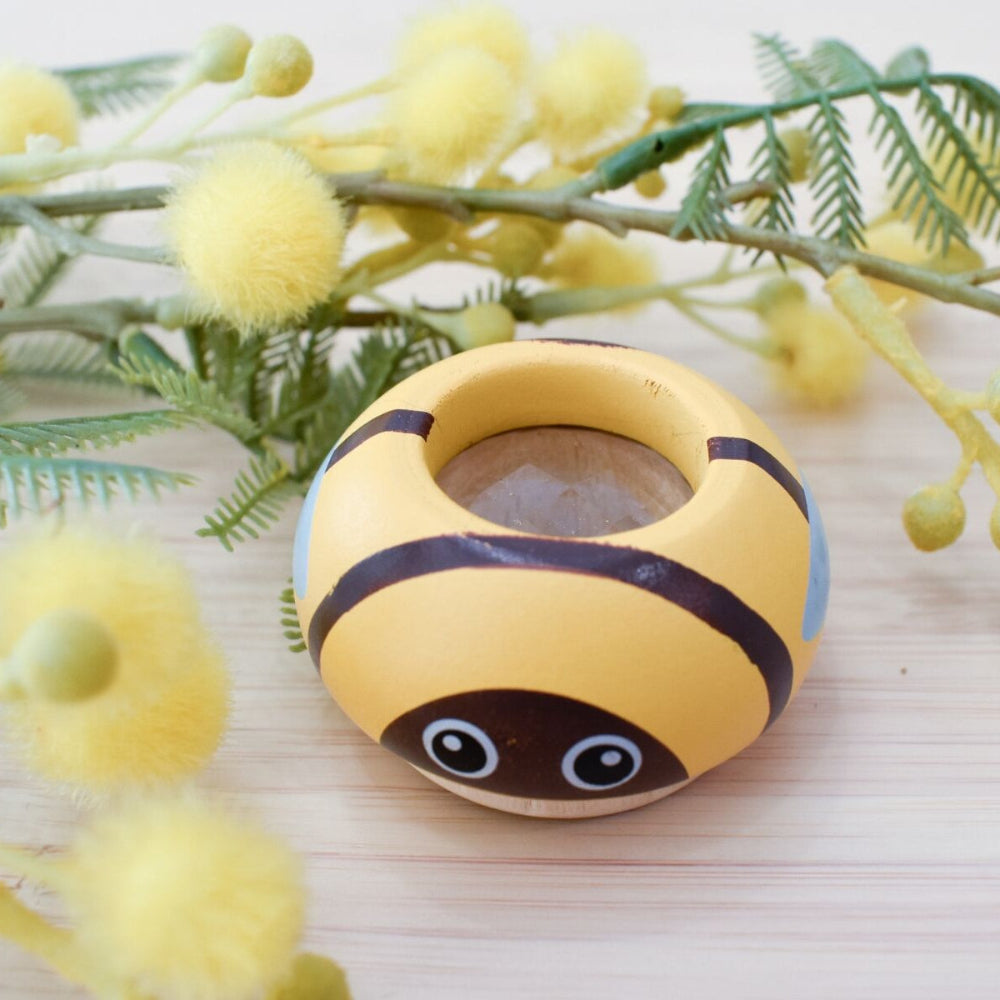 Little Explorer - Wooden Bee Kaleidoscope Prism