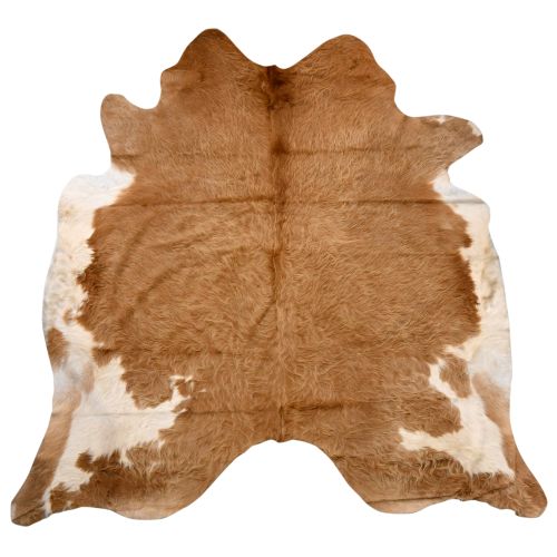 Natural Beauty Genuine Cowhide Rug - Beige & White