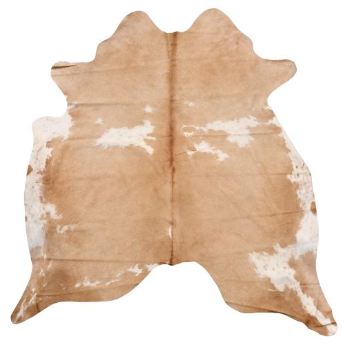 Natural Beauty Genuine Cowhide Rug - Beige & White
