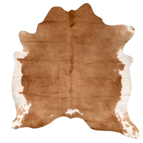 Natural Beauty Genuine Cowhide Rug - Beige & White