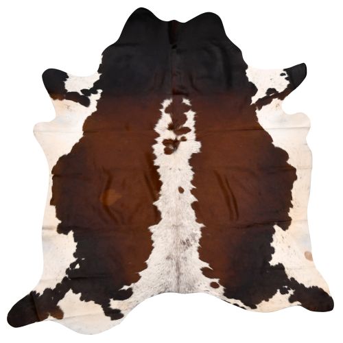 Natural Beauty Genuine Cowhide Rug - Special Red & White