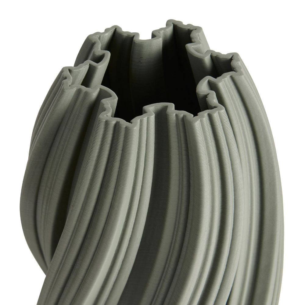 Natural Beauty Olive Green Ceramic Vase - 31cms