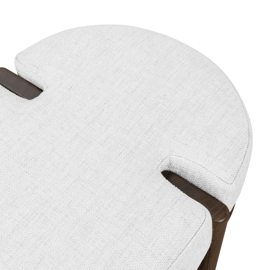 Natural Linen Oakwood Elm Bench - 160cms