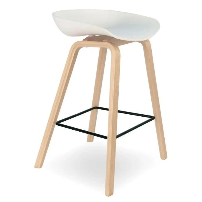 Natural Shell Serenity Stool (Available in 2 Colors)