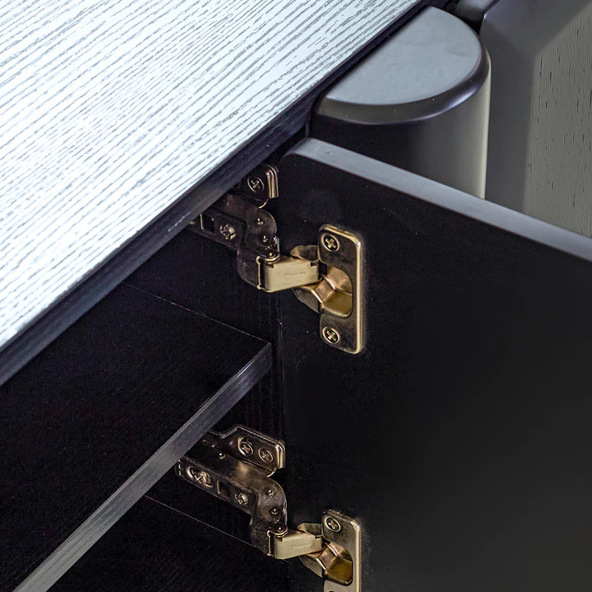 Natural Sideboard Unit 160cms - Black