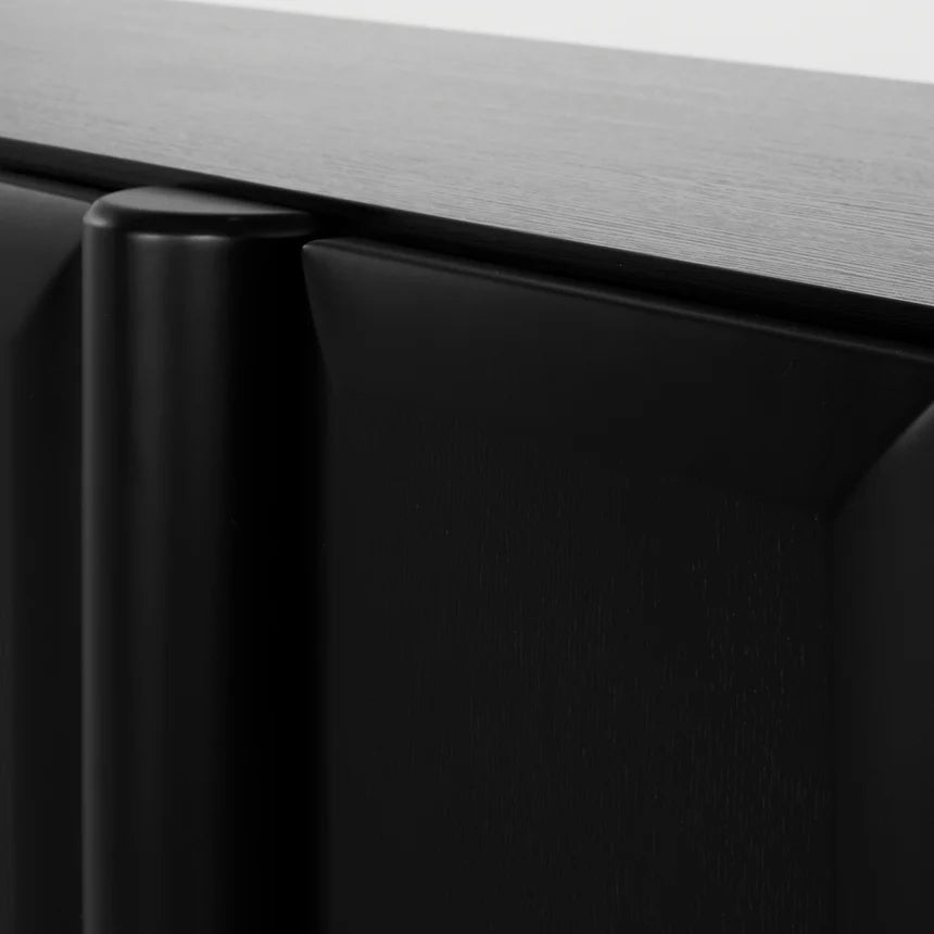 Natural Sideboard Unit 160cms - Black