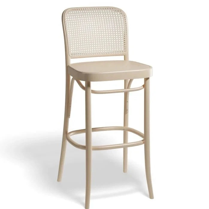 Natural Sylvan Seat Cane Back High Stool (Available in 2 Sizes)