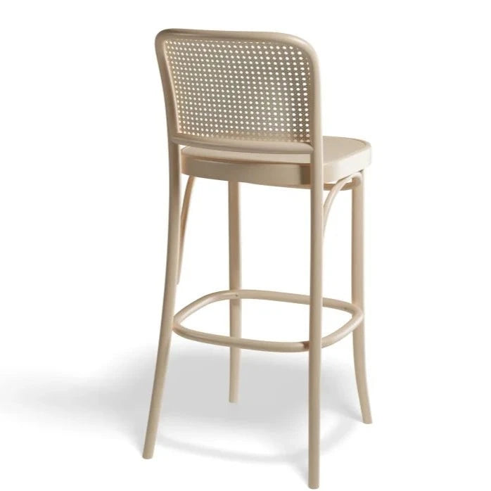Natural Sylvan Seat Cane Back High Stool (Available in 2 Sizes)