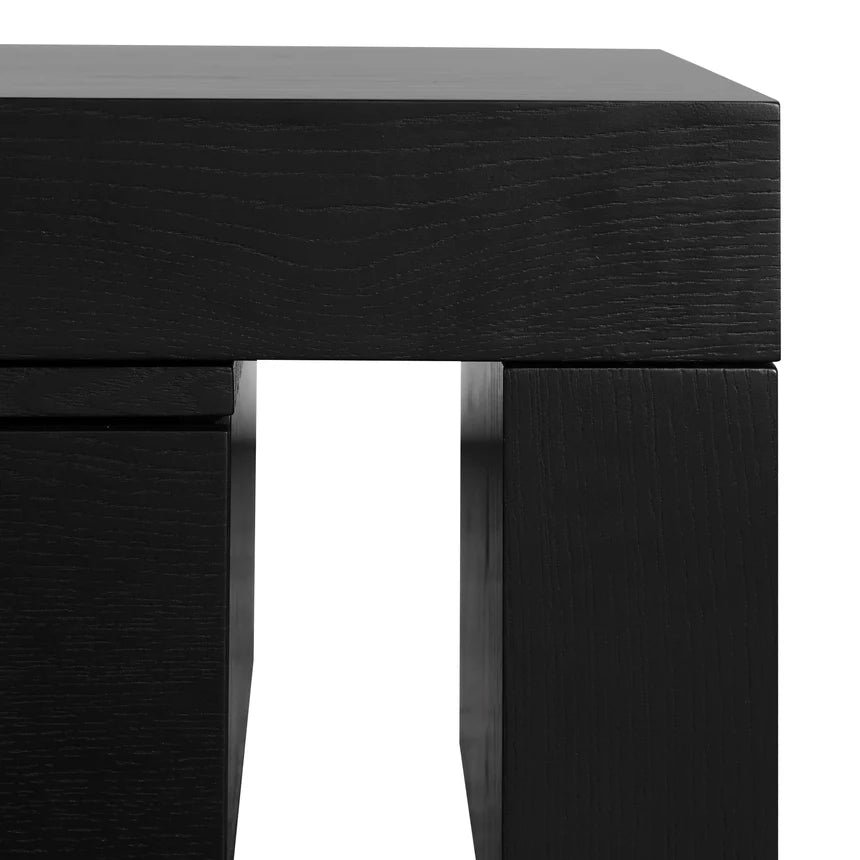Nature-Inspired Extendable TV Unit - Black