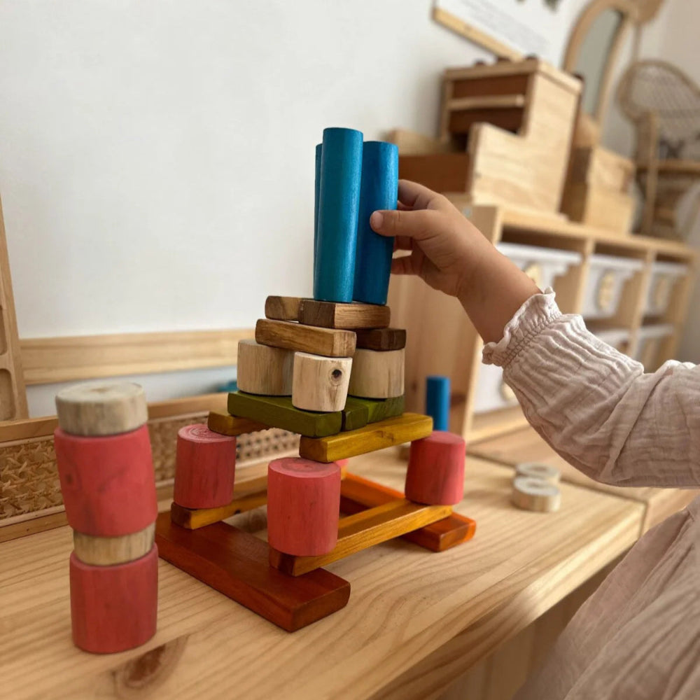 Nature-Inspired Play Forest Color Blocks