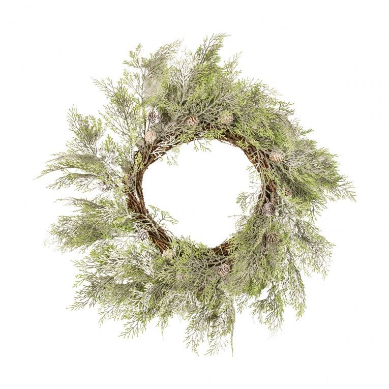 Nature's Elegant Artificial Mixed Forest Pine Wreath