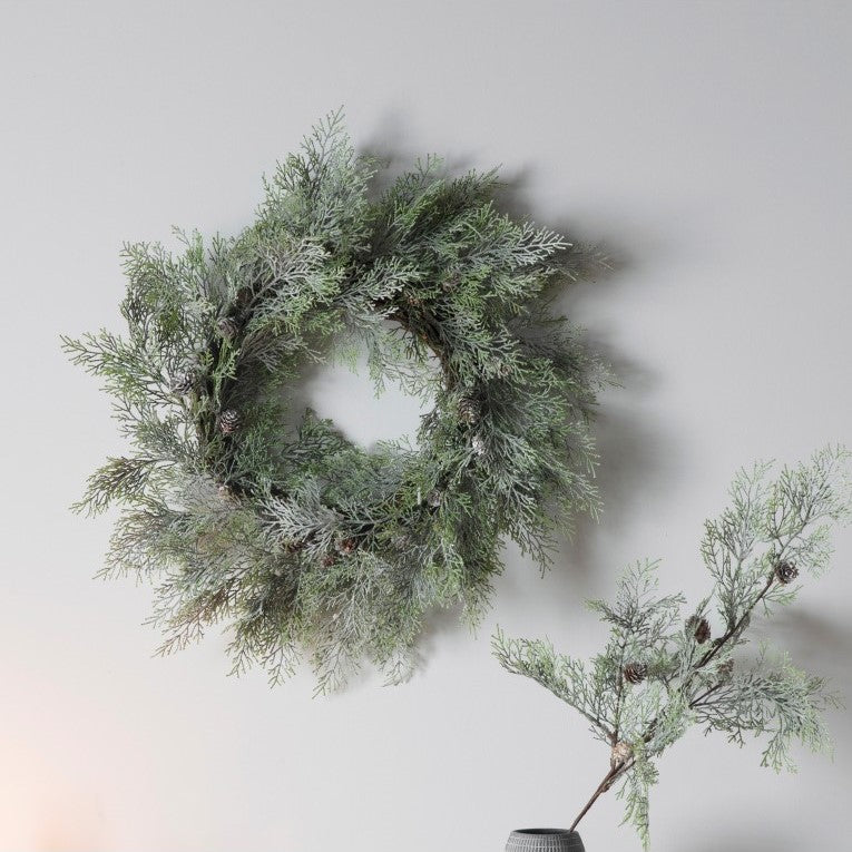 Nature's Elegant Artificial Mixed Forest Pine Wreath