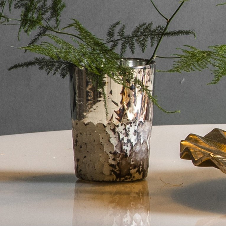 Nature's Light Glass Votive Candle Holder