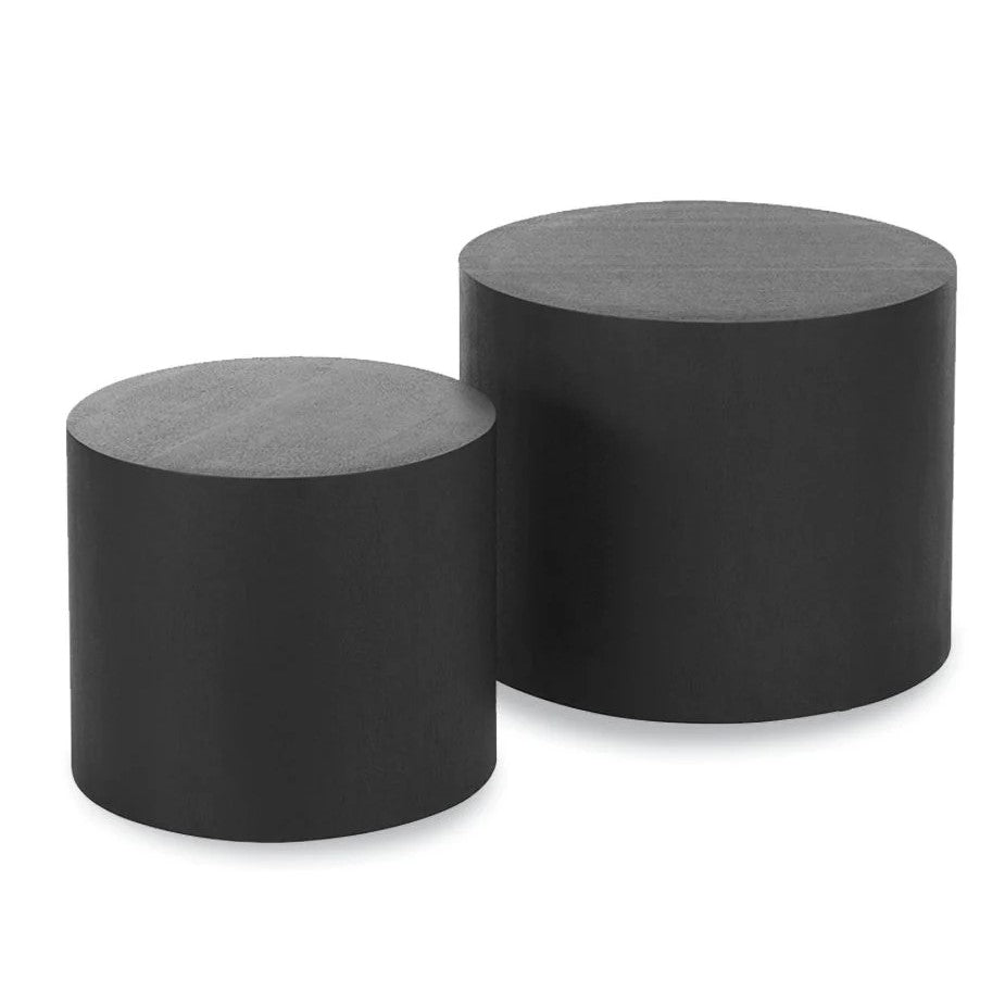 Nature's Nesting Stump Coffee Table Set (Available in 3 Colors)