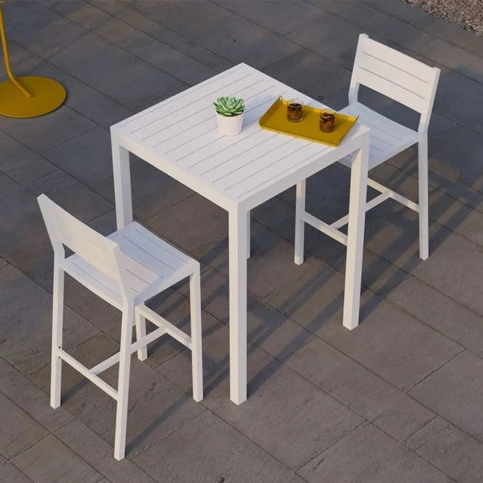 Nature's Summit Outdoor High Table - White (Available in 2 Sizes)