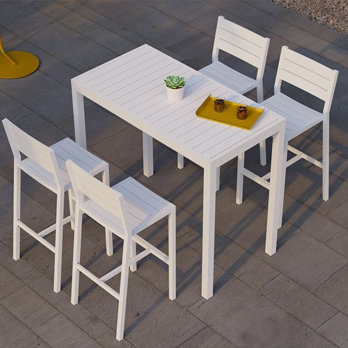 Nature's Summit Outdoor High Table - White (Available in 2 Sizes)