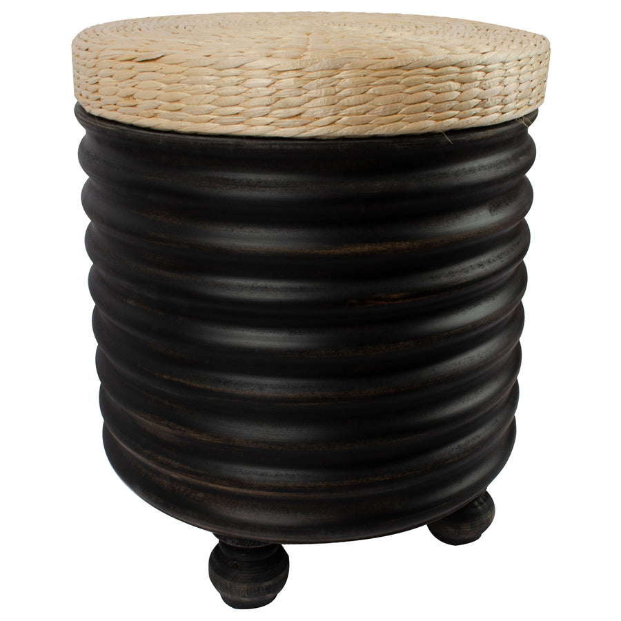 Nero Wave Side Table - 45cms