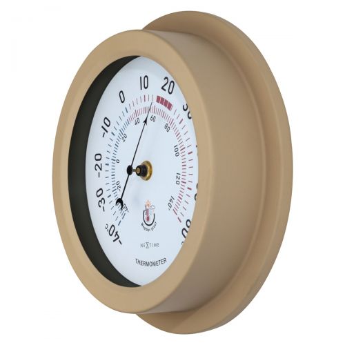 NeXtime Lily Outdoor Wall Hanging Thermometer - 22cm