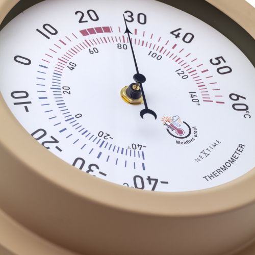 NeXtime Lily Outdoor Wall Hanging Thermometer - 22cm