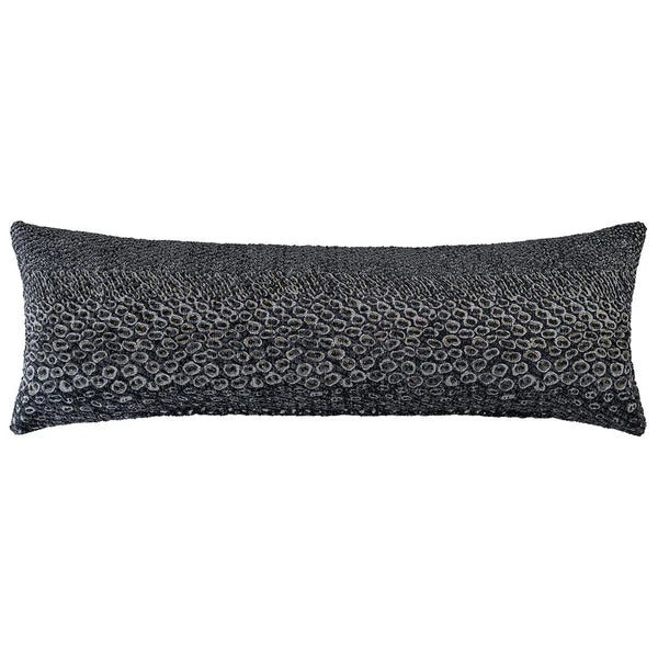 Nightshade Square Faux Snakeskin Cushion - 90x30cms