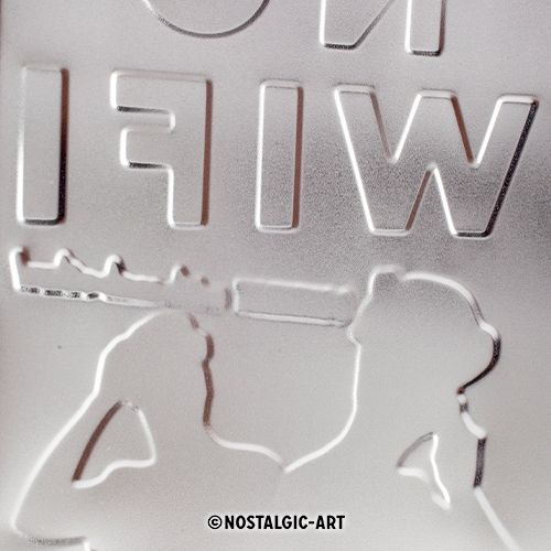 No WiFi - Small Sign Board 15 x 20cm