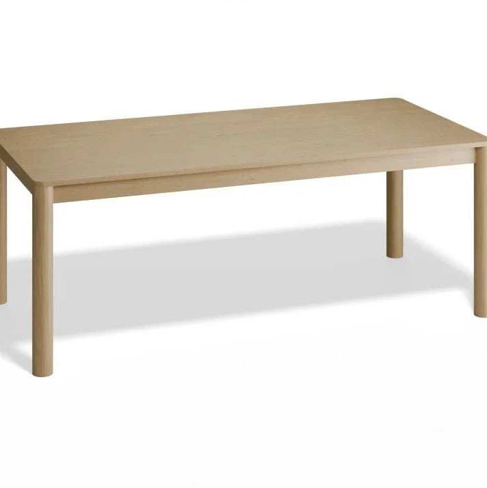 Nordica Dining Table - Solid Oak - 200 x 95cms