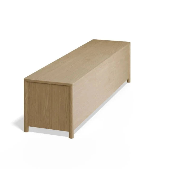 Nordica Wooden TV Unit in Solid Oak - 180cms
