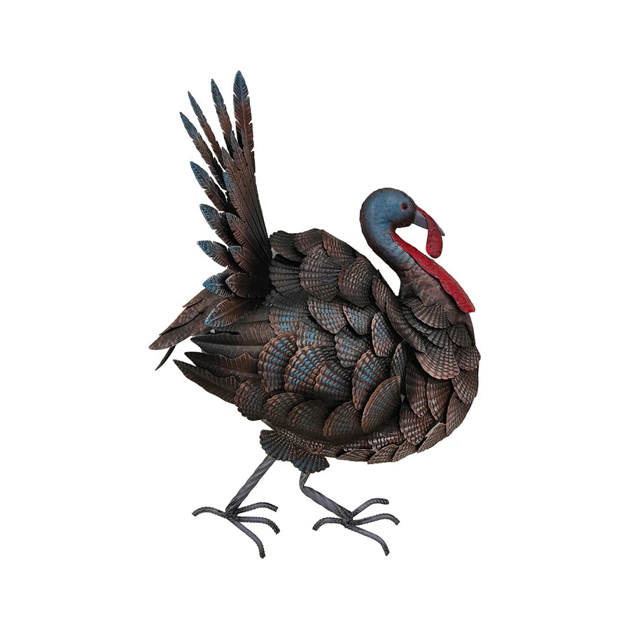 Northlight Sitting Turkey Metal Wall Art