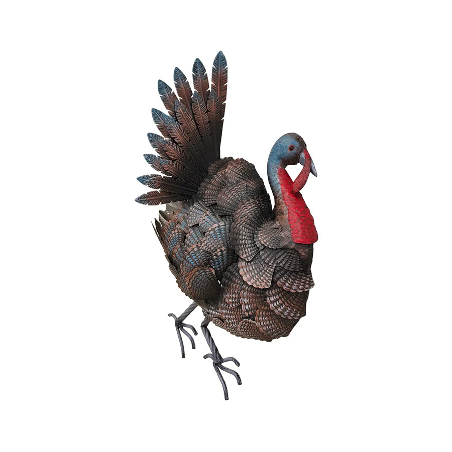 Northlight Sitting Turkey Metal Wall Art