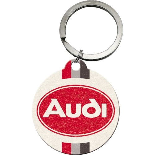 Nostalgic-Art Audi Logo - Keyring