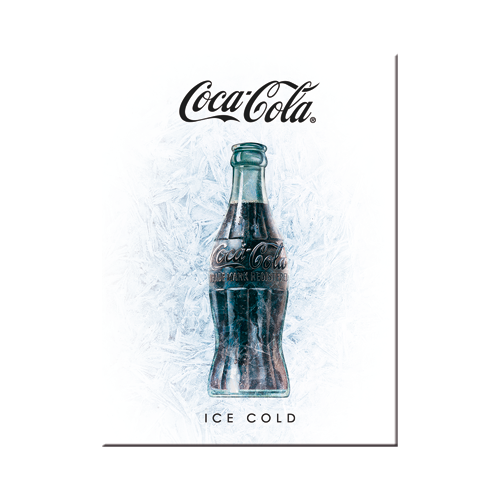 Nostalgic-Art Fridge Magnet Coca-Cola Ice White 6x8cms