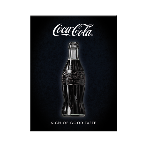 Nostalgic-Art Fridge Magnet Coke - Sign of Good Taste 6x8cms