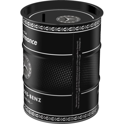 Nostalgic-Art Mercedes Benz Oil Barrel - Money Box