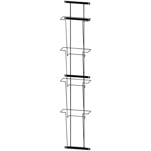 Nostalgic - Art Metal Book Display Wall Holder 25x50cms