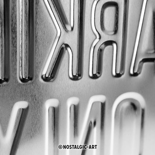 Nostalgic-Art Mini - Parking Only 20 x 30cm Sign Board